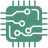 Computer parts symbol
