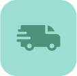 Free Local Pick-Up or Free Shipping Labels symbol
