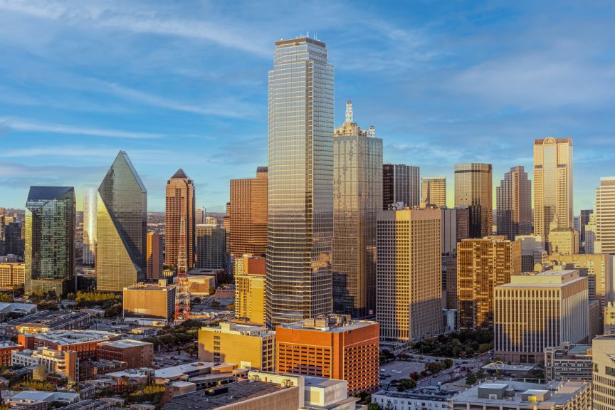 dallas, texas skyline
