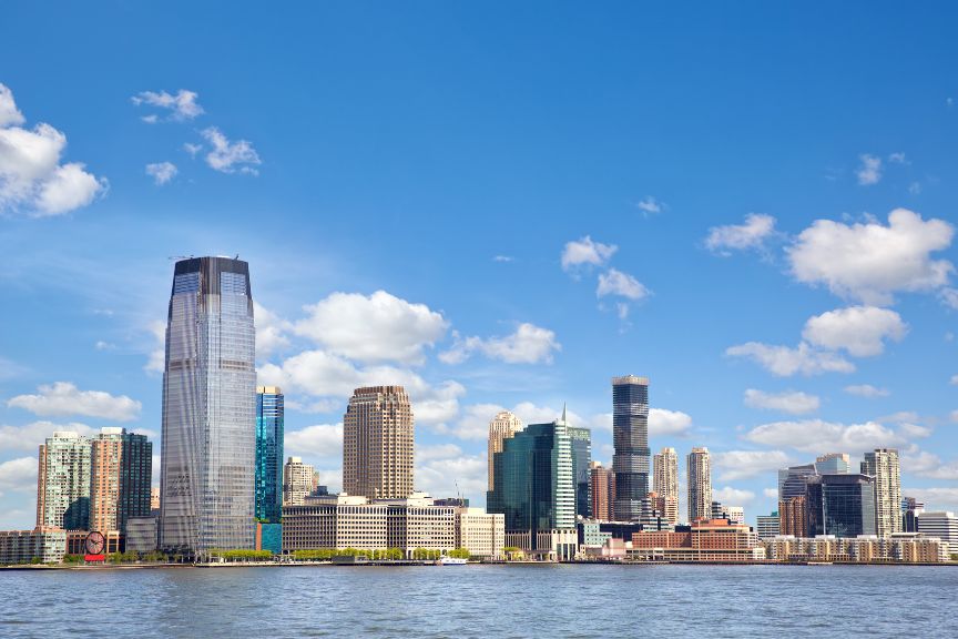 Hazlet, NJ skyline portrait