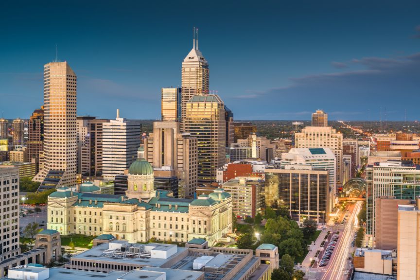 indianapolis skyline