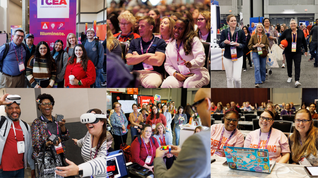 collage portraits of TCEA 